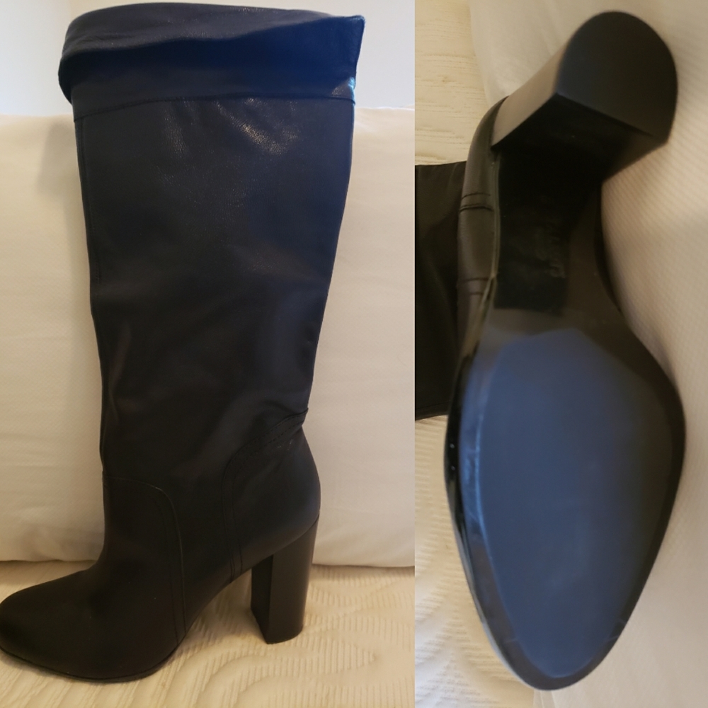 Talbots Calf High Boots Black